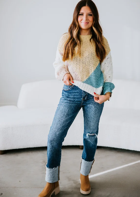 Davi Colorblock Sweater