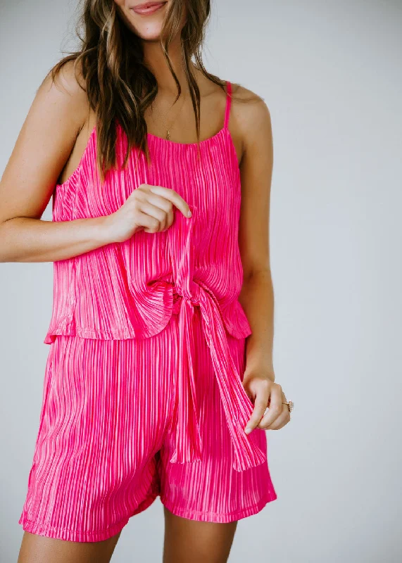 Kian Pleated Romper