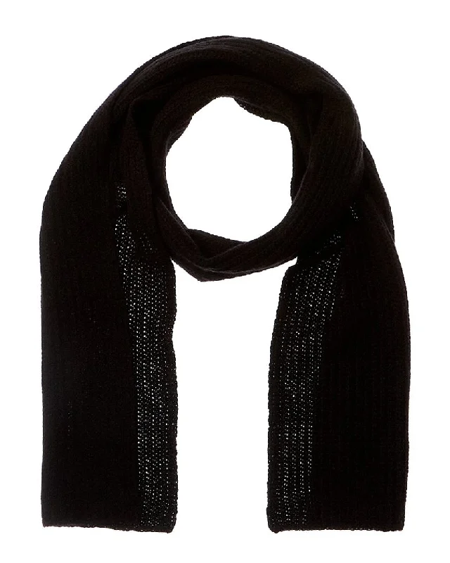 Portolano Racking Stitch Cashmere Scarf