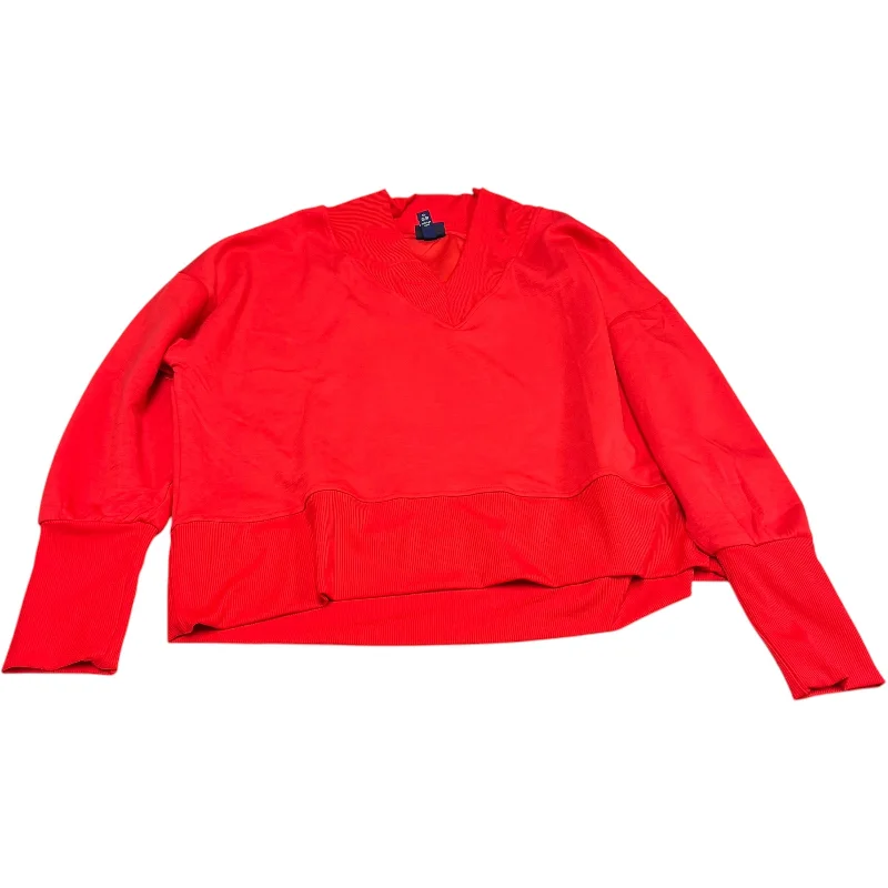 Sweatshirt Crewneck By Scoop In Orange, Size: Xl