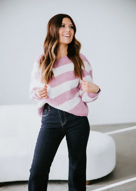 Elise Chevron Sweater