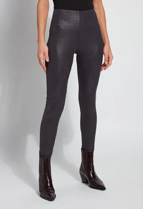 Graphite Suede Leggings