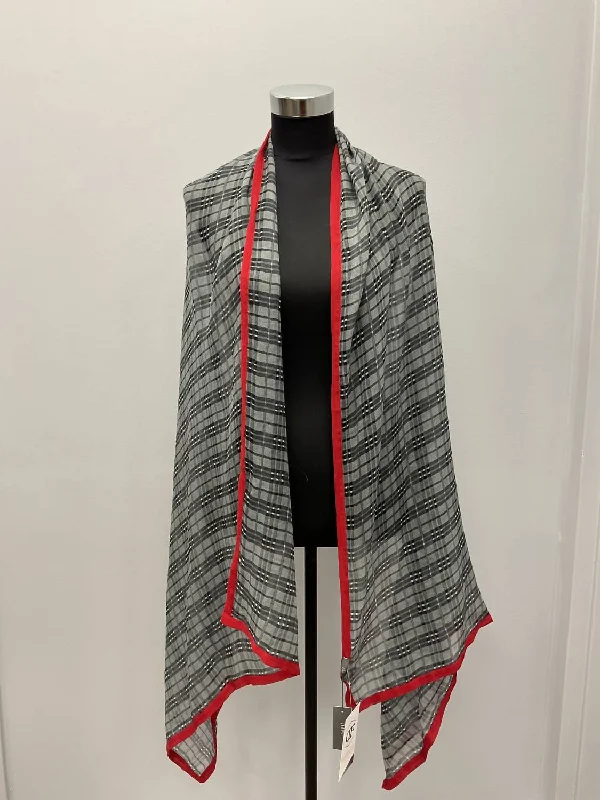 Grey Cashmere Scarf