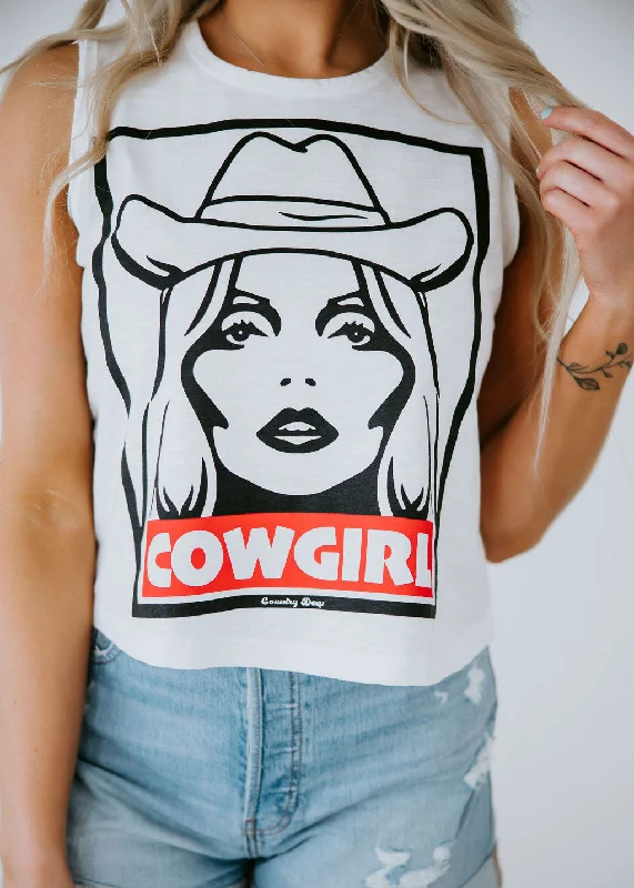 Cowgirl Muscle Tank