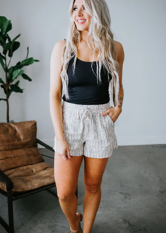 Sade Striped Shorts