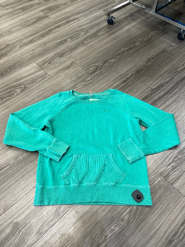 Sweatshirt Crewneck By Under Armour In Green, Size: Xl