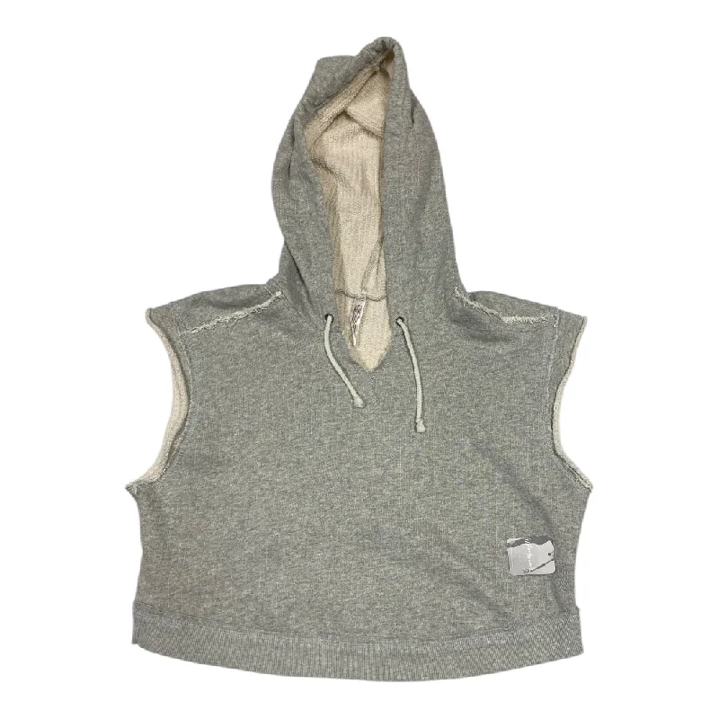 Top Sleeveless By Free People In Grey, Size: M