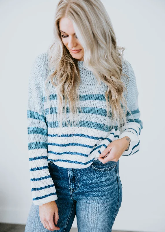 Kannon Striped Knit Sweater