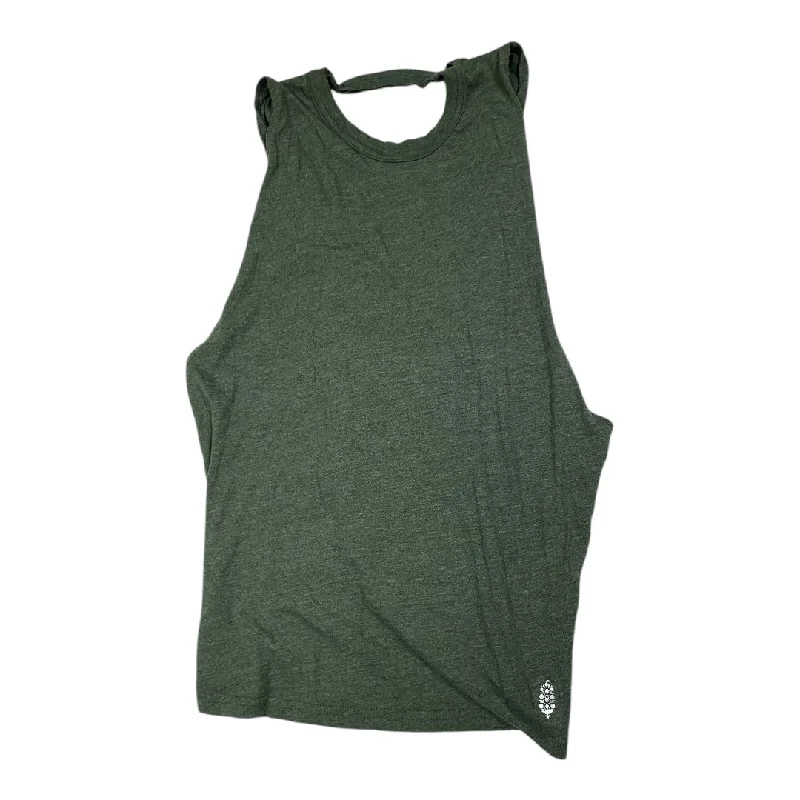 Top Sleeveless By Free People In Green, Size: Xs