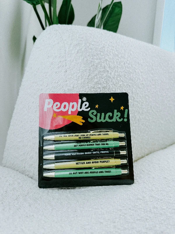 People Suck Pen Sets