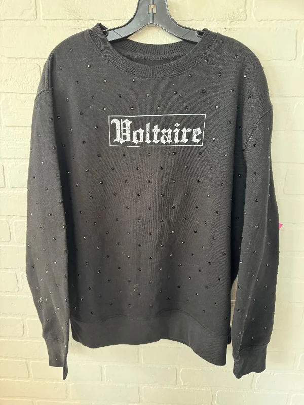 Sweatshirt Crewneck By Zadig And Voltaire In Black, Size: L