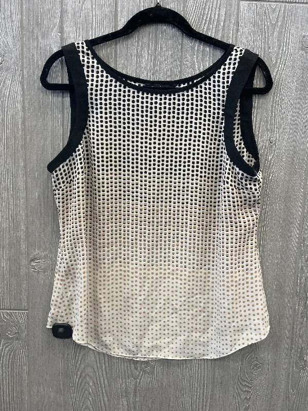 Top Sleeveless By White House Black Market In Black, Size: M