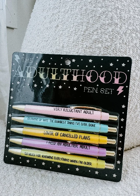 Adulthood Pen Set