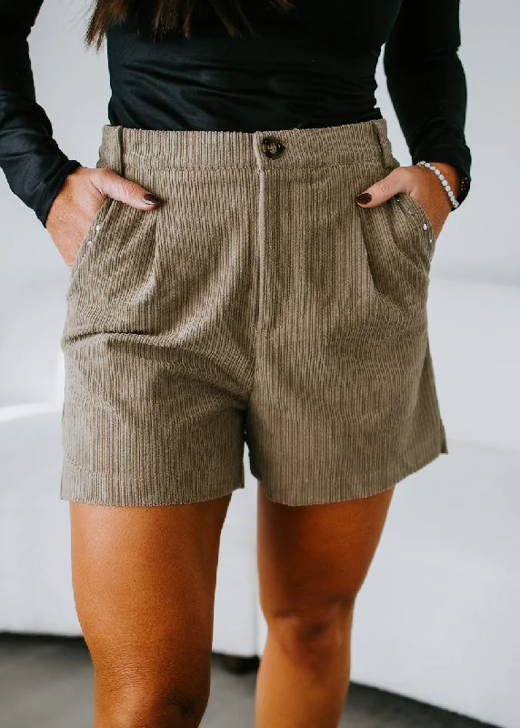 Jaydon Corduroy Shorts