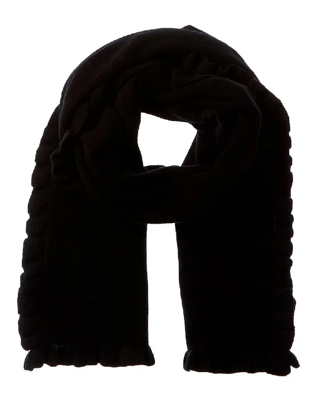 Phenix Ruffles Jersey Cashmere Scarf