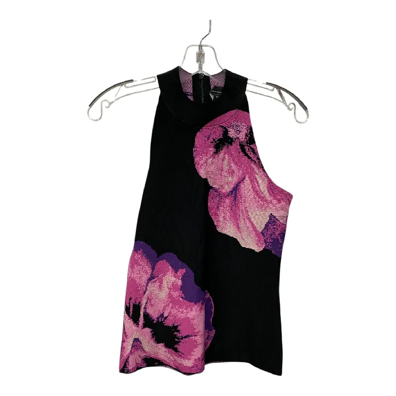 Top Sleeveless By White House Black Market In Black & Purple, Size:Xs