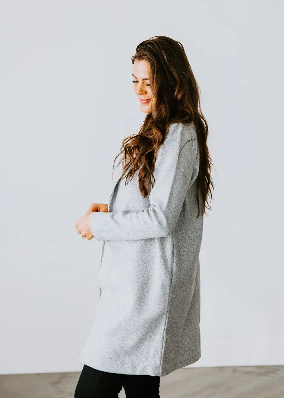 Casey Fleece Longline Coat