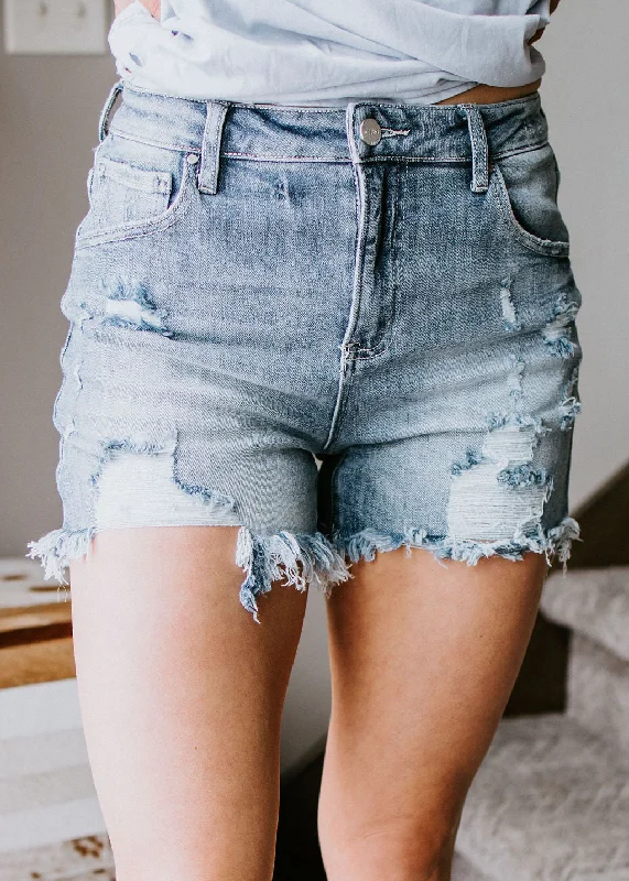 Zelda Distressed Shorts