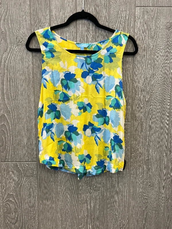 Top Sleeveless By Draper James In Yellow, Size: L