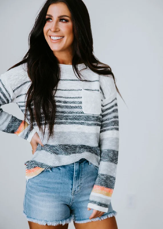 Sanya Stripe Sweater