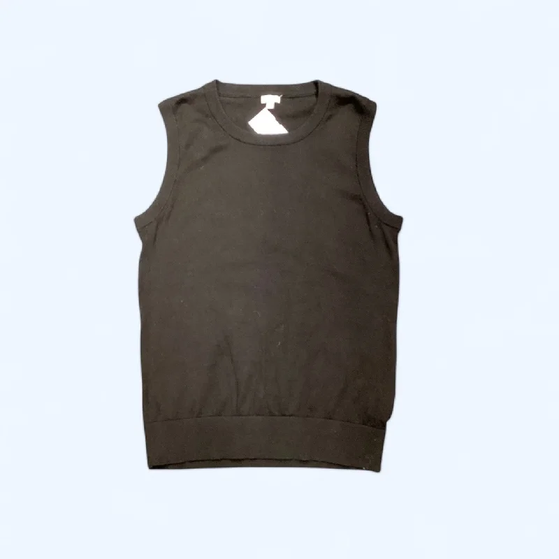 Top Sleeveless Basic By J. Crew In Black, Size: S