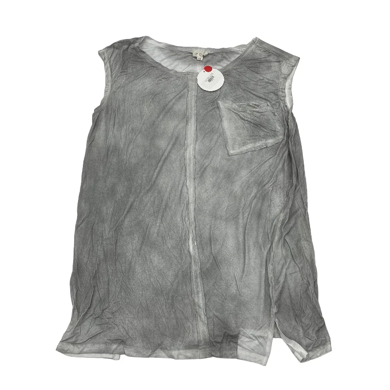 GREY POL TOP SS, Size M