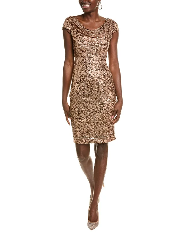 Vince Camuto Sequin Embellished Mini Dress