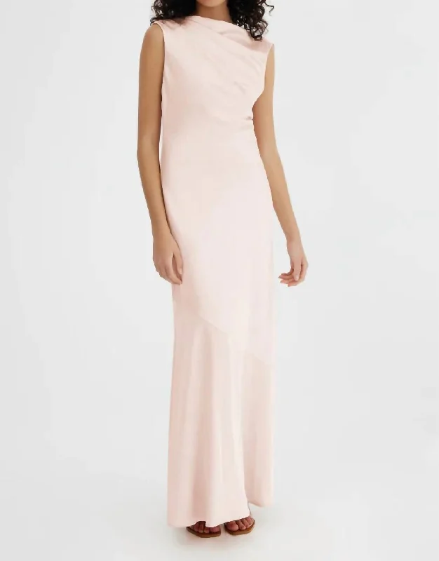 Lana Maxi Dress In Ballet Pink