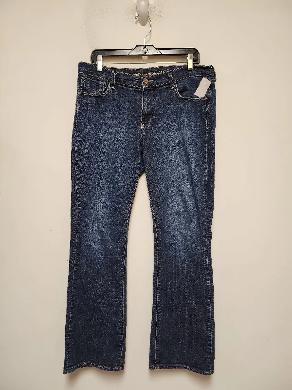 Jeans Boyfriend By Old Navy In Blue Denim, Size: 12