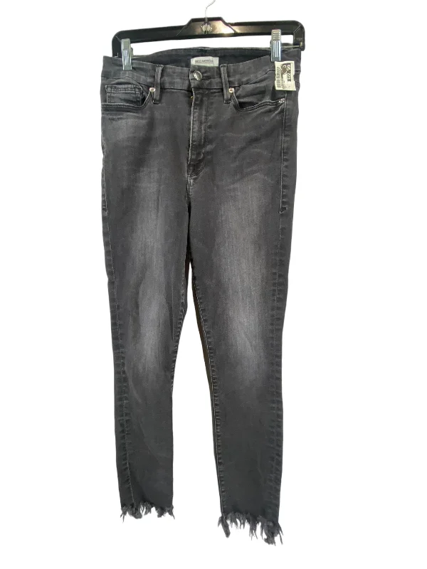 Jeans Skinny By Good American In Grey, Size: 8