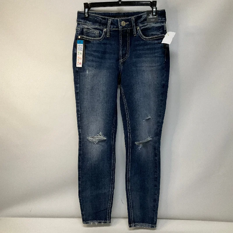 Jeans Skinny By Silver In Blue Denim, Size: 2