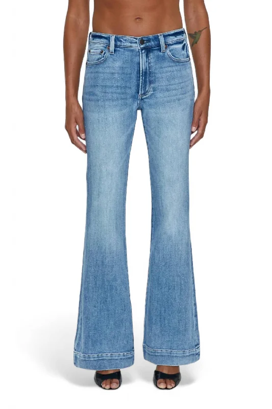 Kinsley Mid Rise Jean In Paradise