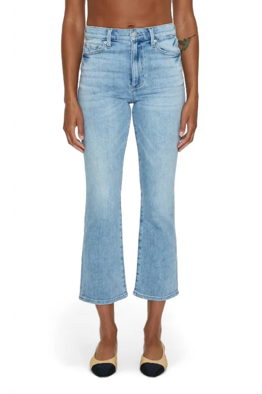 Lennon High Rise Jean In Sea Air