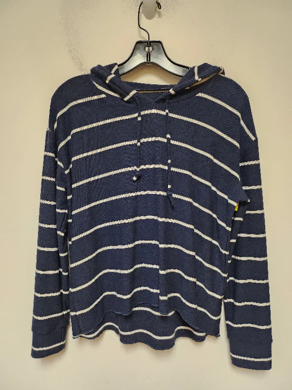 Top Long Sleeve By Chaser In Striped Pattern, Size: S