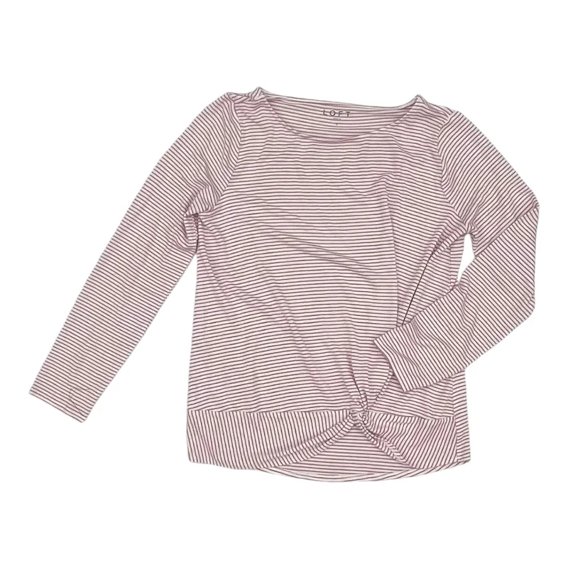 Top Ls By Loft In Pink, Size:L