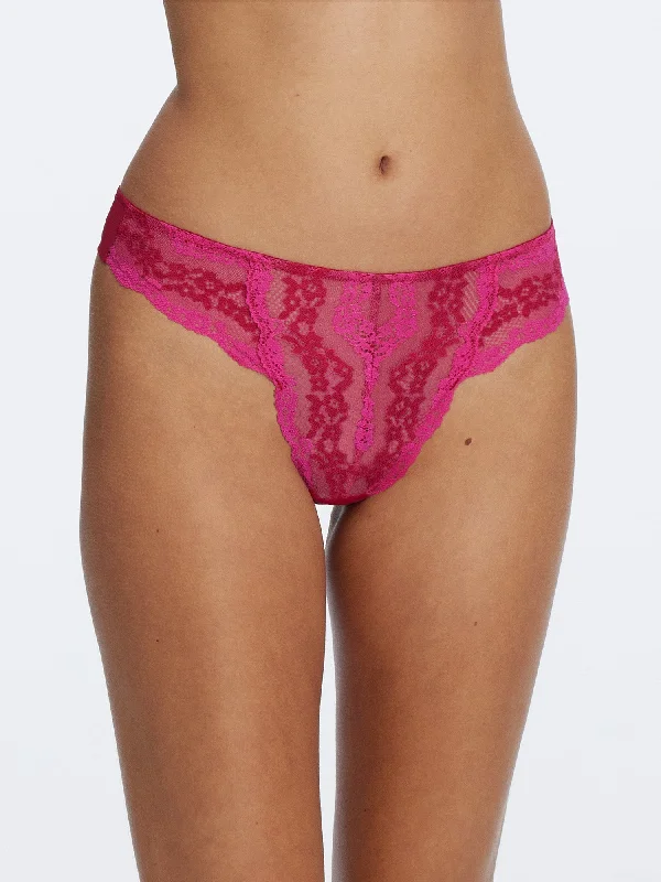 Impress Floral Lace Thong